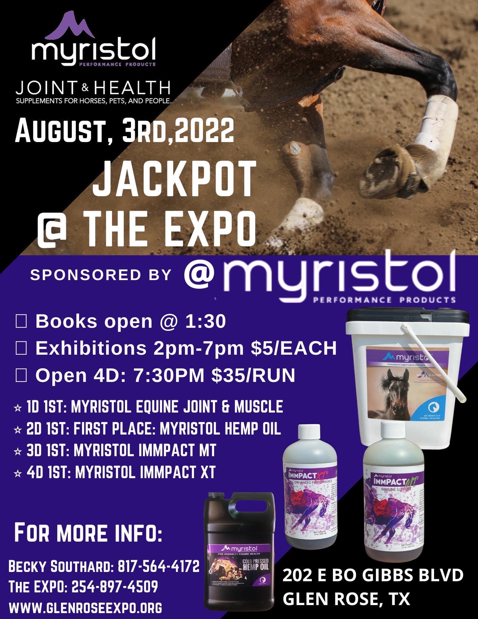 Myristol Jackpot @ the Expo